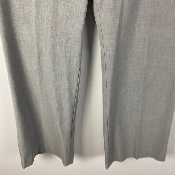 Talbots Dress Pants Size 14 Womens Windsor Gray Straight Leg Stretch Career - Picture 3 of 9